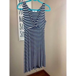 Blue Striped Beach Dress size 6